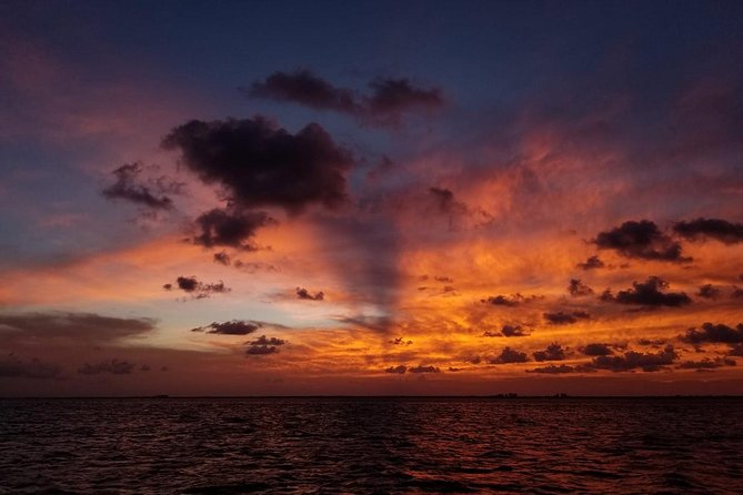 Sunset Sail in Miami: Complimentary Champagne Toast - Deck comfort: shaded lounge, bathrooms, and moving space