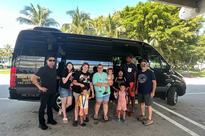 VAN Mia Airport or Hotels to Miami Port or Hotels Up to 14pax - Private Van to PortMiami: The No-Hassle Group Fix