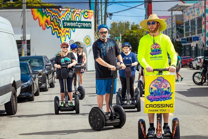 Wynwood Segway Tours Miami: 4-Mile Art & Murals Tour - Stop 1: Wynwood Walls for the murals that actually stick in your mind