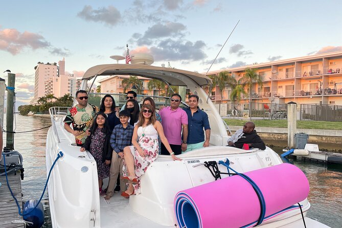 Your Private Miami Yacht Tour with Music and Fun - Getting on Board at Miami Beach and What Is Included